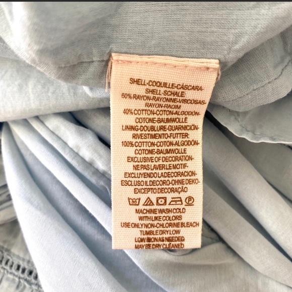 FREE PEOPLE Sunbeams Blue Floral Dress NEW Small - Picture 8 of 9